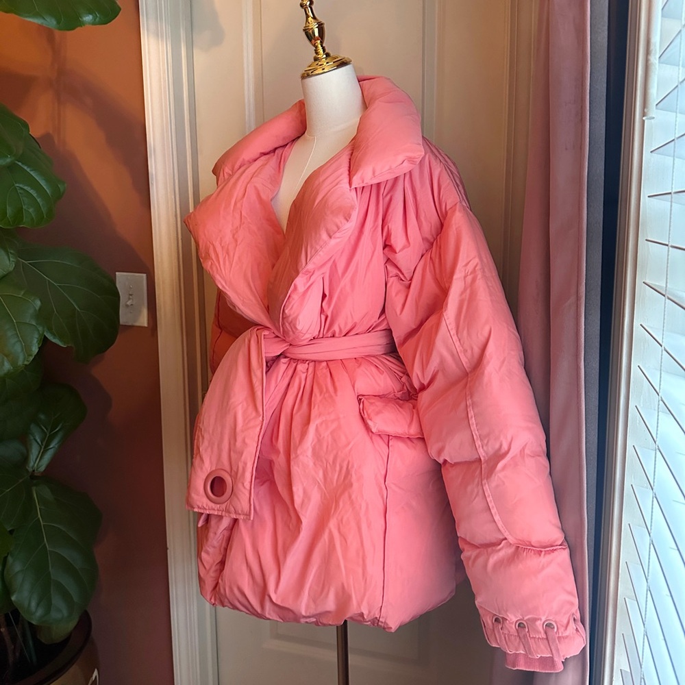 BBX Puffer Bubble Coat - Flamingo